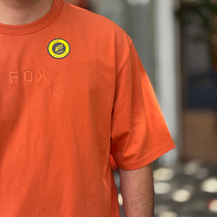 CAMISETA FOX WORDMARK OVERSIZED [NARANJA]