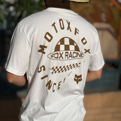 CAMISETA FOX MOTO SS PREMIUM [BLANCO]