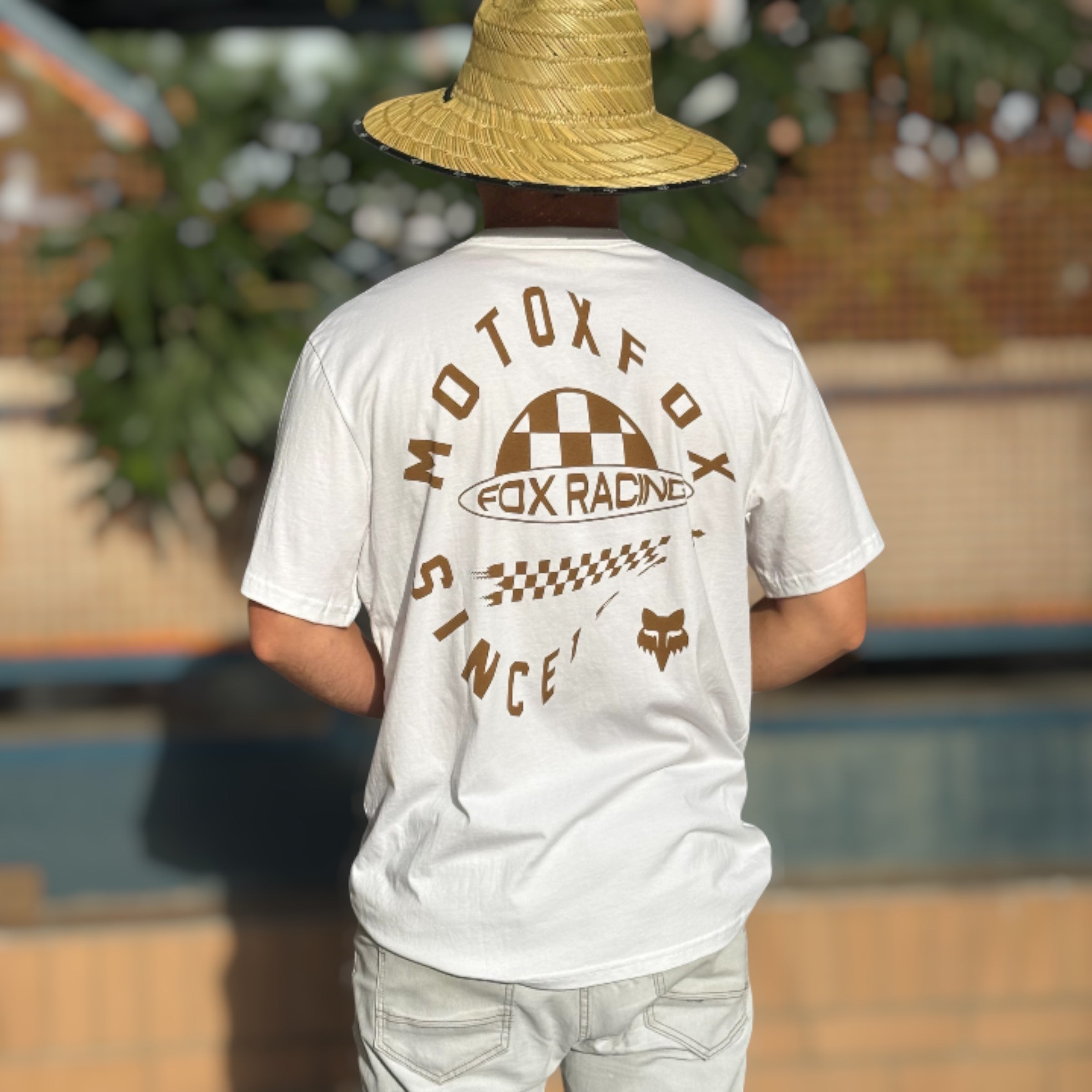 CAMISETA FOX MOTO SS PREMIUM [BLANCO]