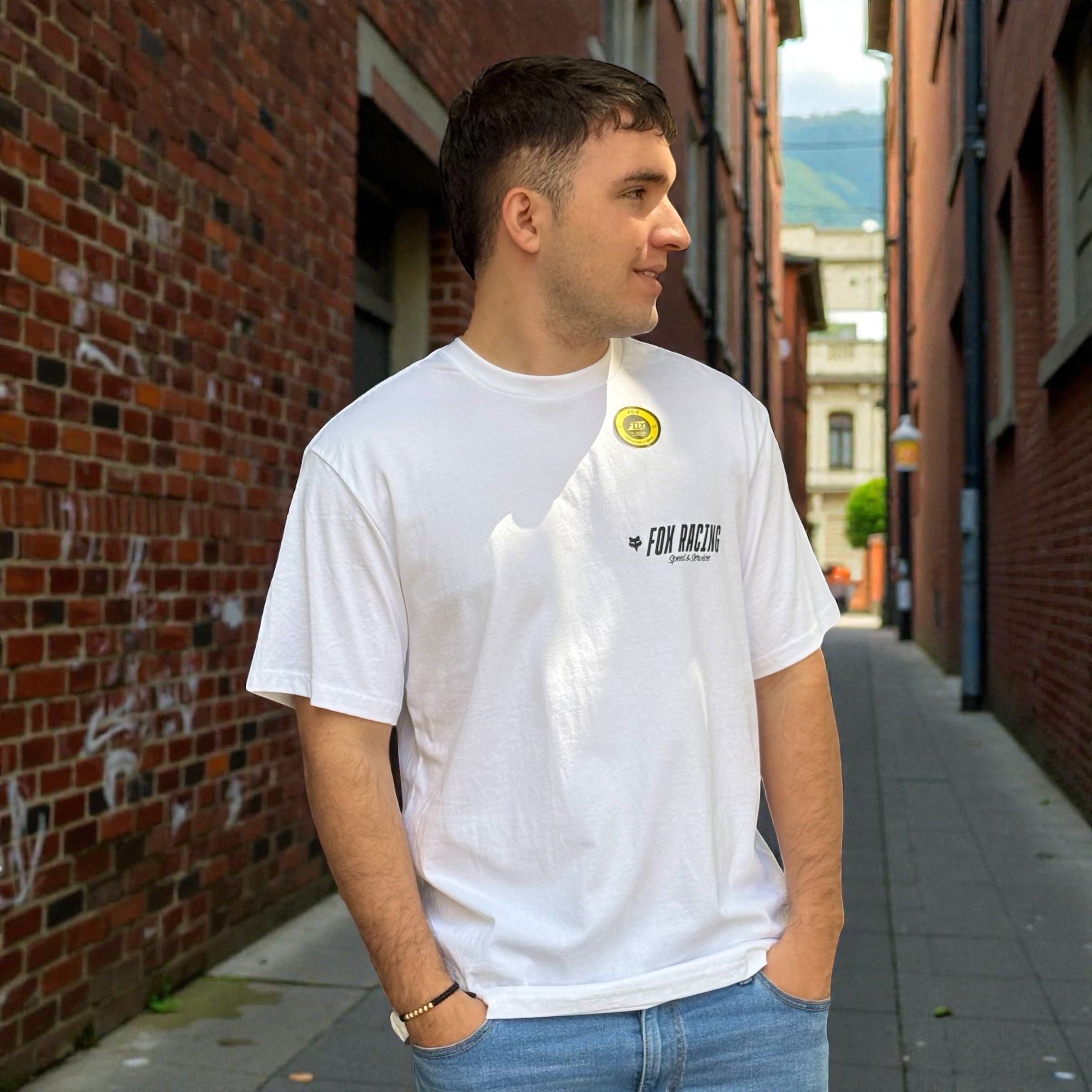 CAMISETA FOX BILLBOARD SS PREMIUM LE [BLANCO]