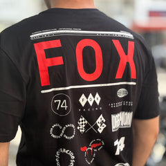 CAMISETA FOX RACE SPEC SS PREM [NEGRO]