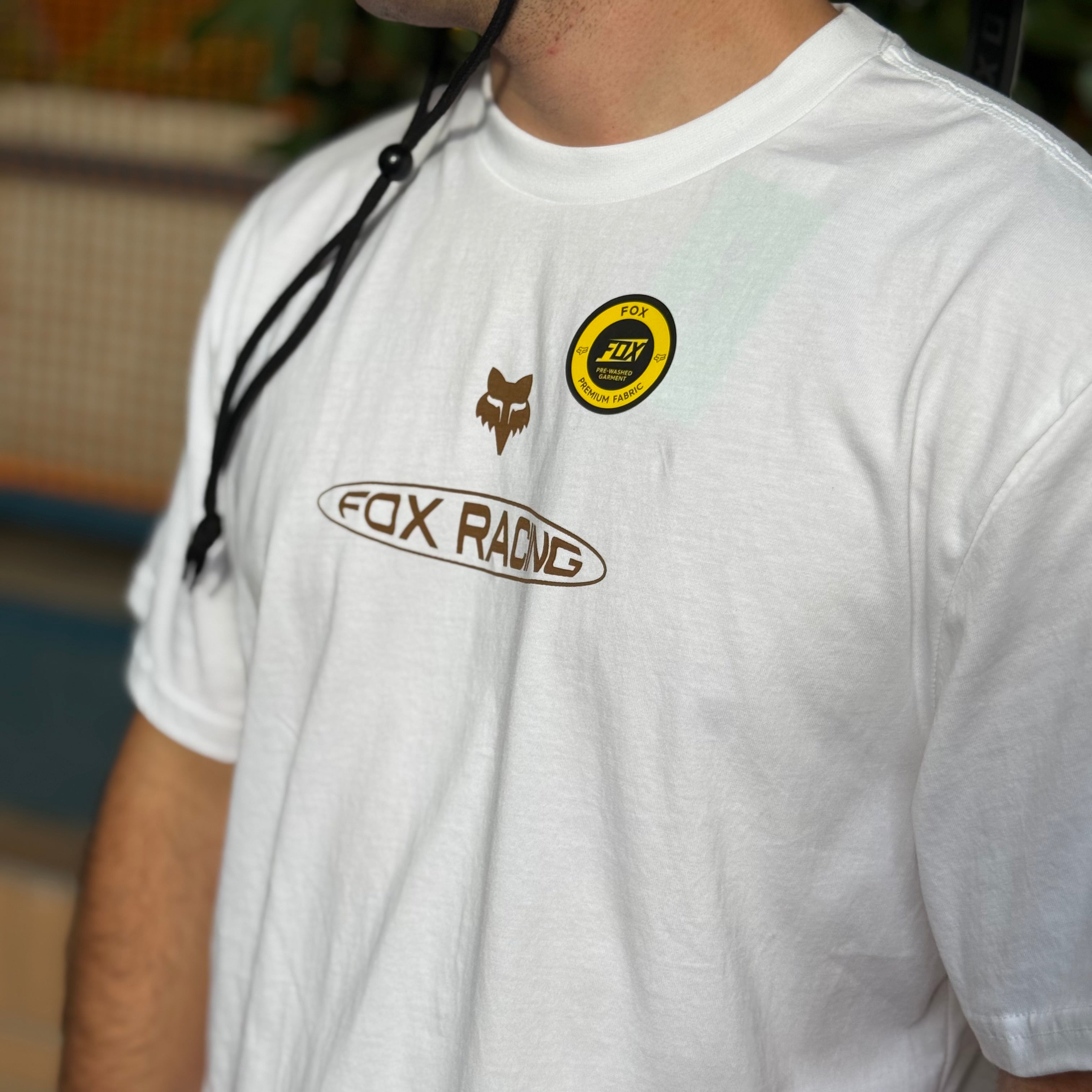 CAMISETA FOX MOTO SS PREMIUM [BLANCO]