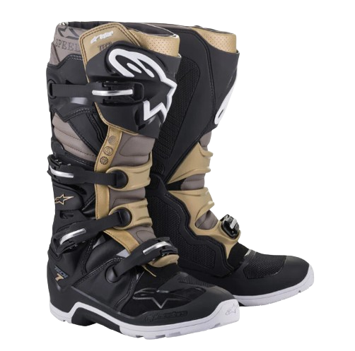 BOTAS ALPINESTARS TECH 7 ENDURO DS [BLACK/GREY/GOLD]