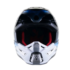 CASCO ALPINESTARS S-M5 RAYON [NIGHTLIFE BLUE/ WHITE MATT]