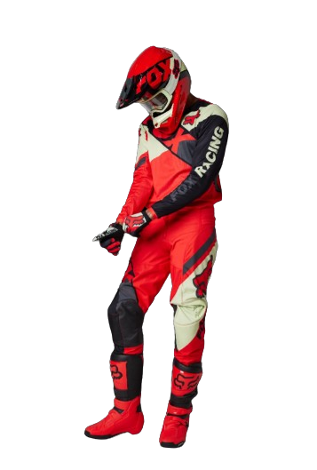 UNIFORME FOX 180 XPOZR [FLO RED]