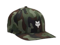 GORRA FOX HEAD CAMO TECH FLEXFIT [GRN CAM]