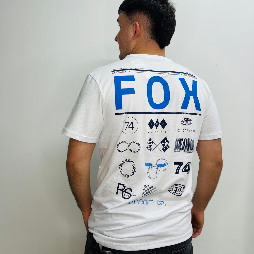 CAMISETA FOX RACE SPEC SS PREM TEE [OPT WHT]