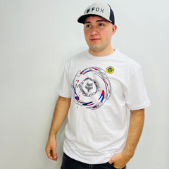 CAMISETA FOX ENERGY FACE PREMIM [BLANCO]