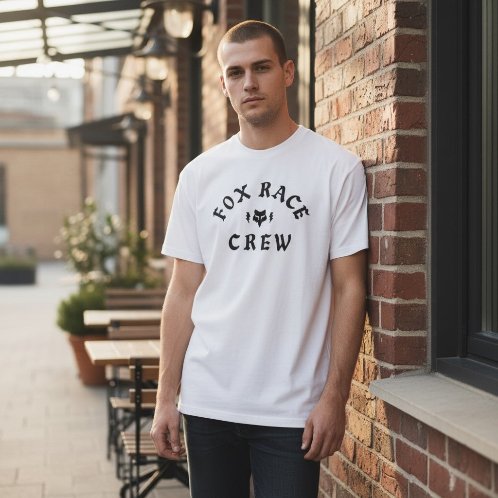 CAMISETA FOX HERITAGE SS PREMIUM [BLANCO]