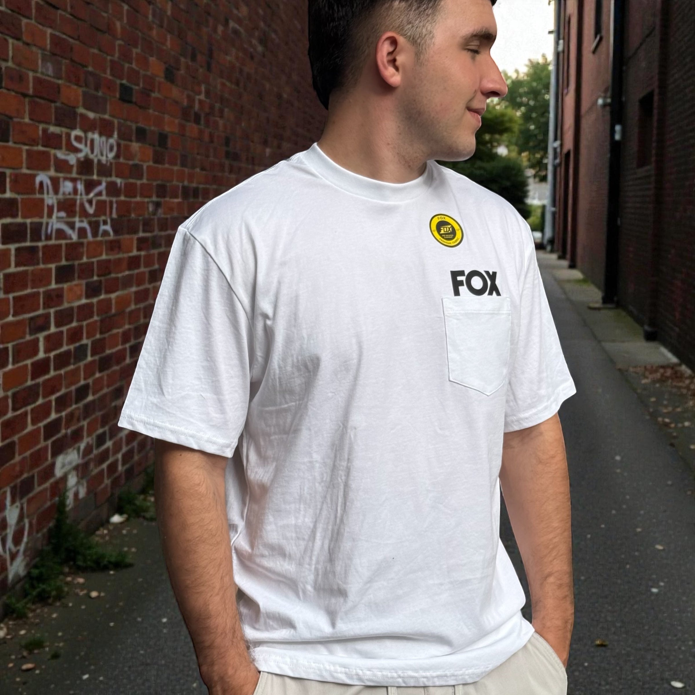 CAMISETA FOX BIG F SS PREMIUM LE [BLANCO]