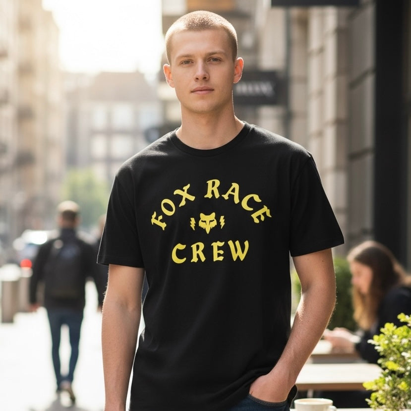 CAMISETA FOX HERITAGE SS PREMIUM [NEGRO]