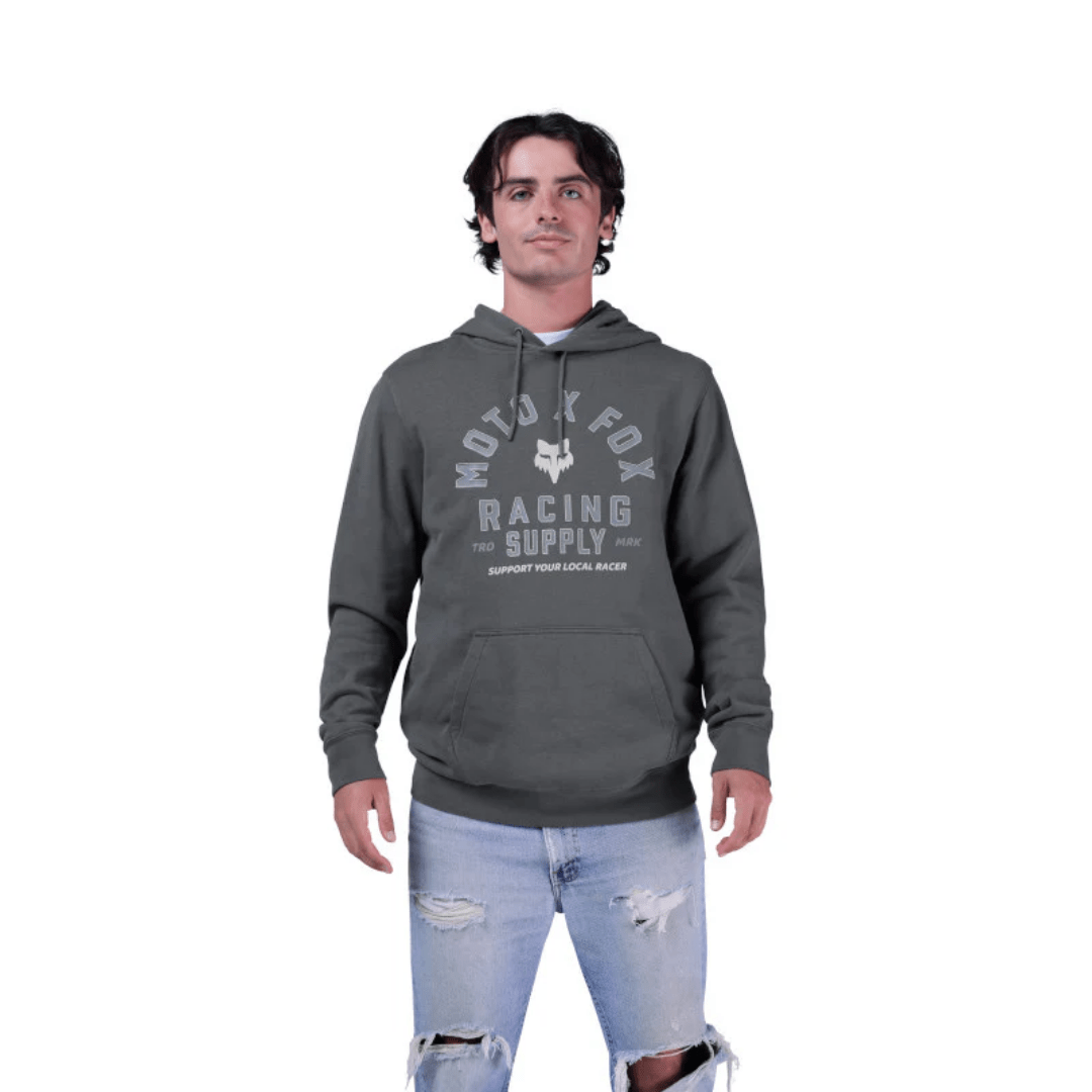 BUZO FOX LOCAL RACER PO [GRIS] - Todo Riders