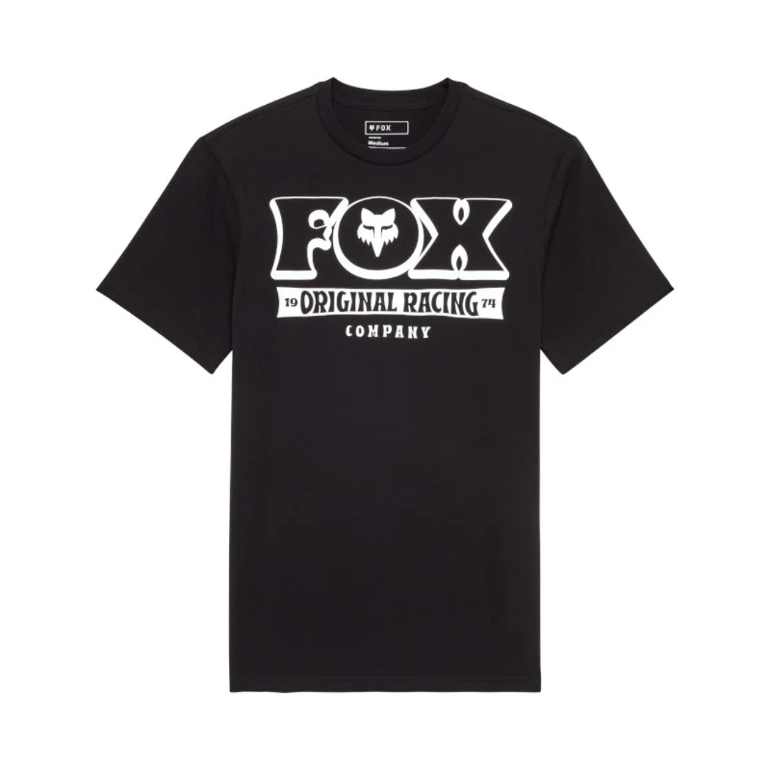 CAMISETA FOX BANNER SS PREMIUM [NEGRO]