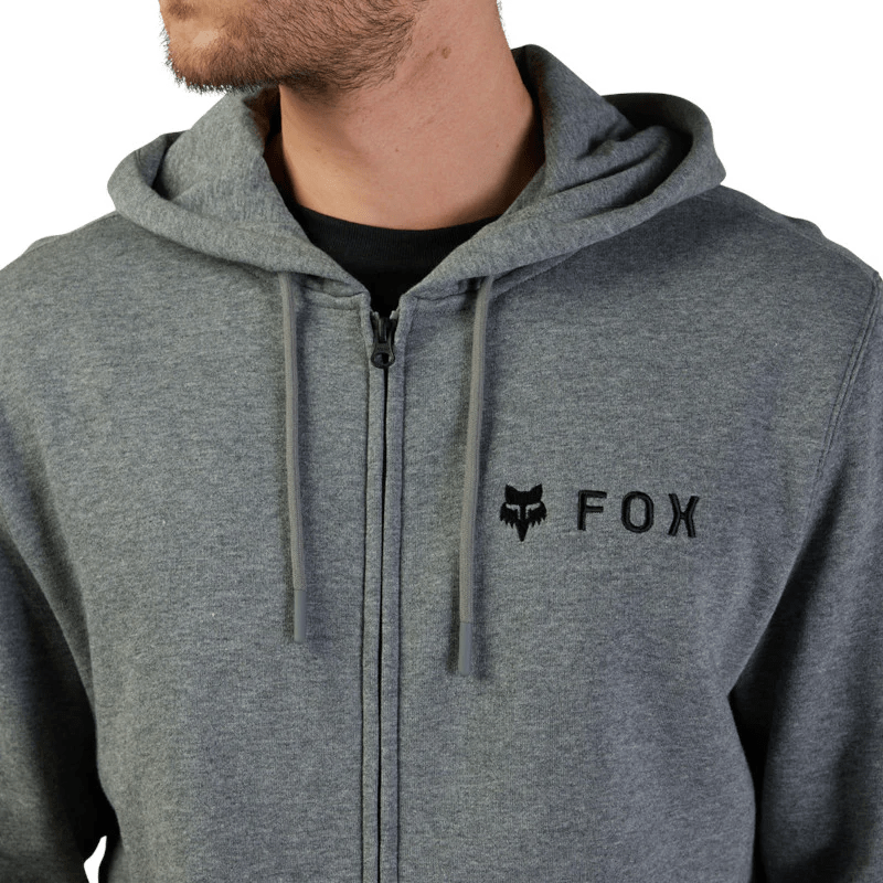 BUZO FOX ABSOLUTE ZIP [GRIS] - Todo Riders