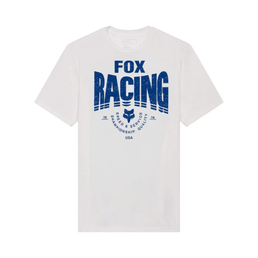 CAMISETA FOX TREAD SS PREMIUM [BLANCO] - Todo Riders
