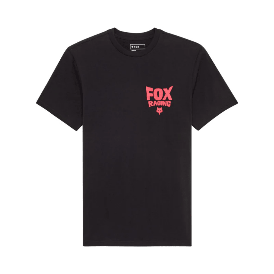 CAMISETA FOX BOLT SS PREMIUM [NEGRO] - Todo Riders