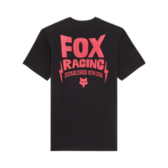 CAMISETA FOX BOLT SS PREMIUM [NEGRO] - Todo Riders