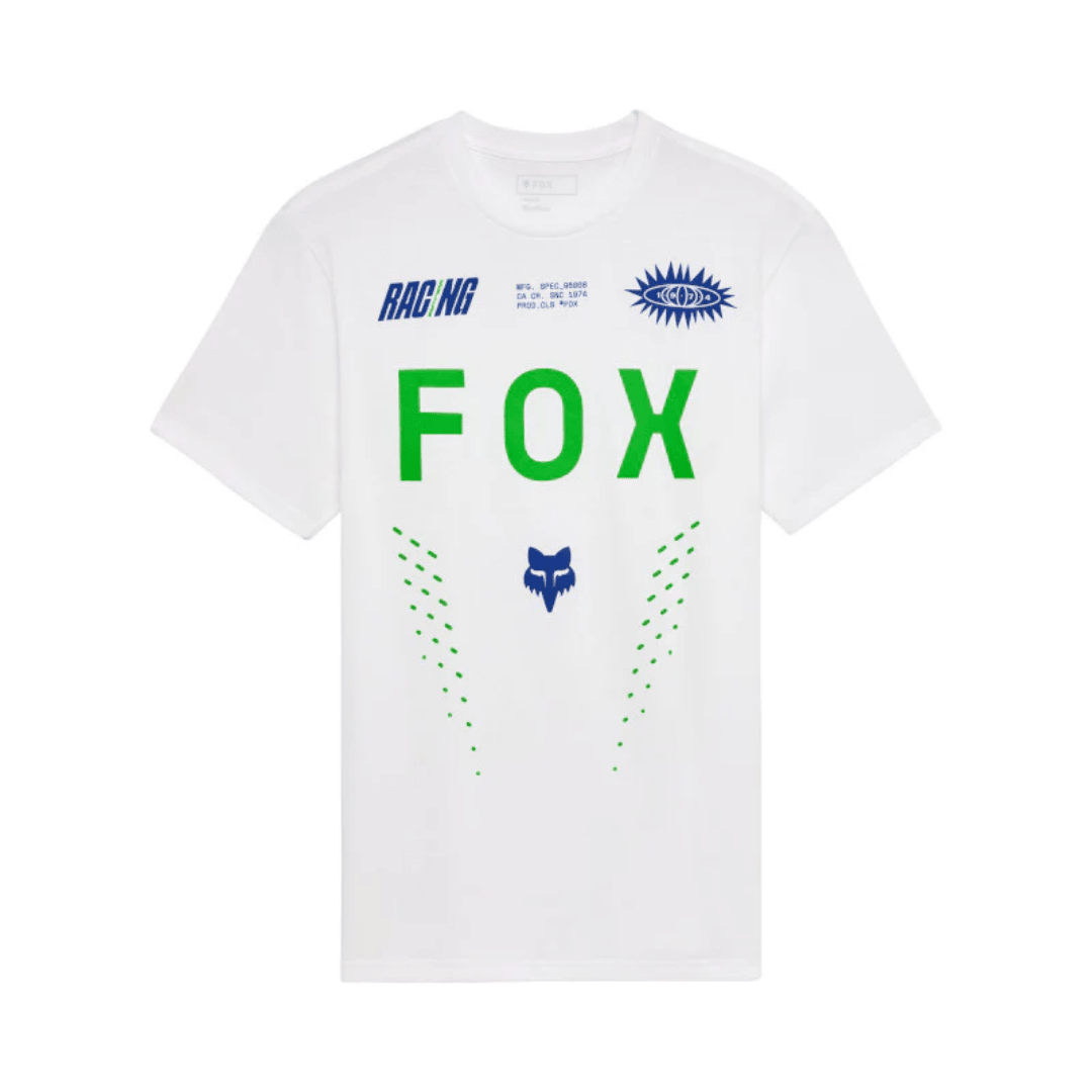 CAMISETA FOX SHIELD PREMIUM [BLANCO] - Todo Riders