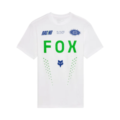 CAMISETA FOX SHIELD SS PREMIUM [BLANCO] (PARA NIÑOS)