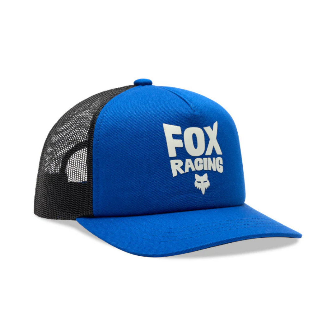 GORRA FOX BOLT MESH TRUCKER [AZUL] (PARA NIÑOS)