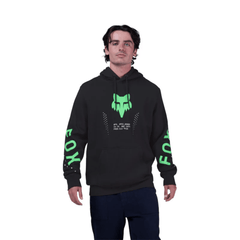 BUZO FOX SHIELD PO [NEGRO] - Todo Riders