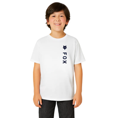 CAMISETA FOX WINNERS CIRCLE SS PREMIUM [BLANCO/AZUL] (PARA NIÑOS)