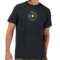 CAMISETA FOX SPIRAL SS PREMIUM LE [NEGRO]