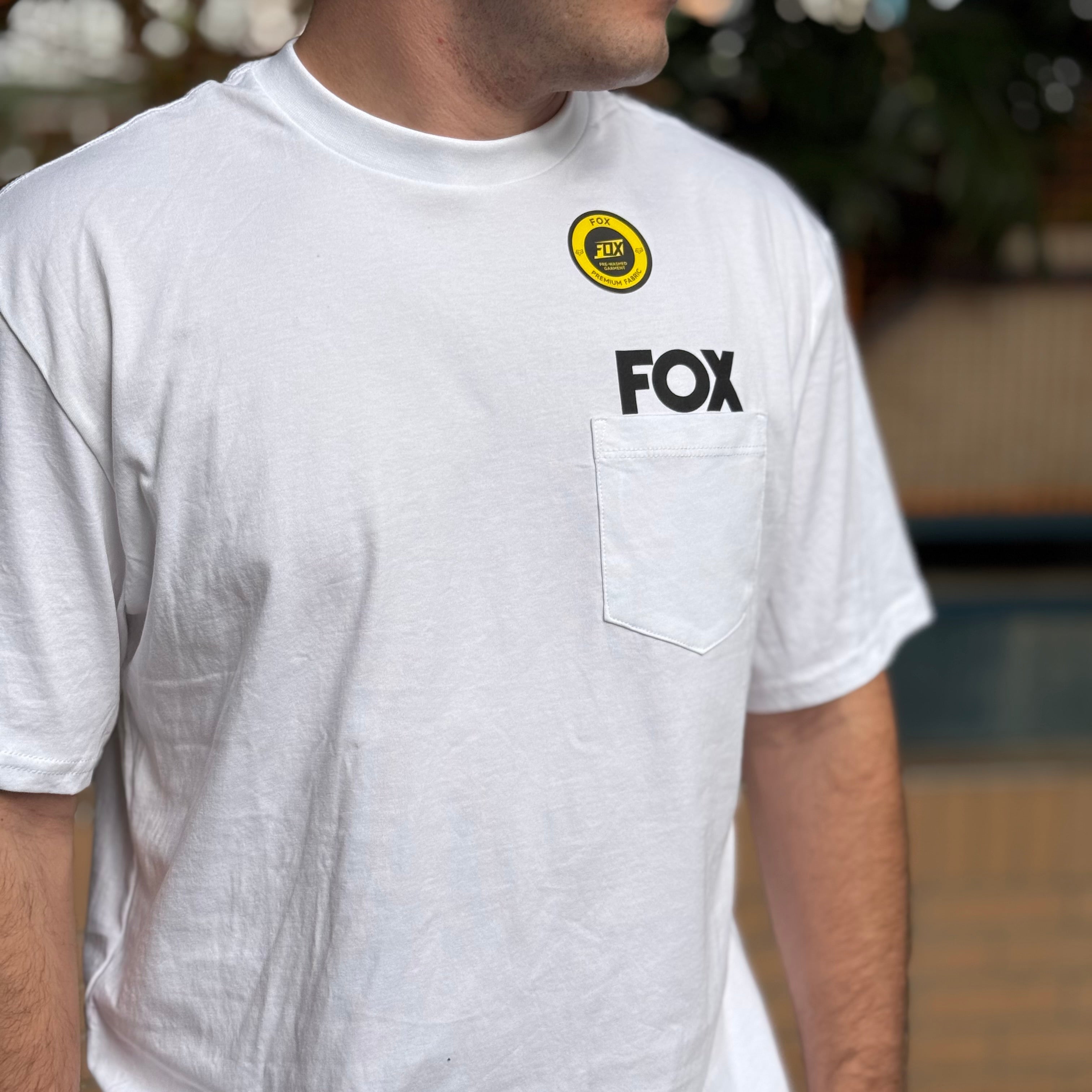 CAMISETA FOX BIG F SS PREMIUM LE [BLANCO]