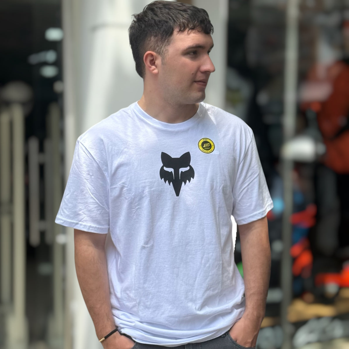 CAMISETA FOX HEAD SS PREMIUM [BLANCO]