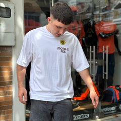CAMISETA FOX MOTO -X OVERSIZED [BLANCO]
