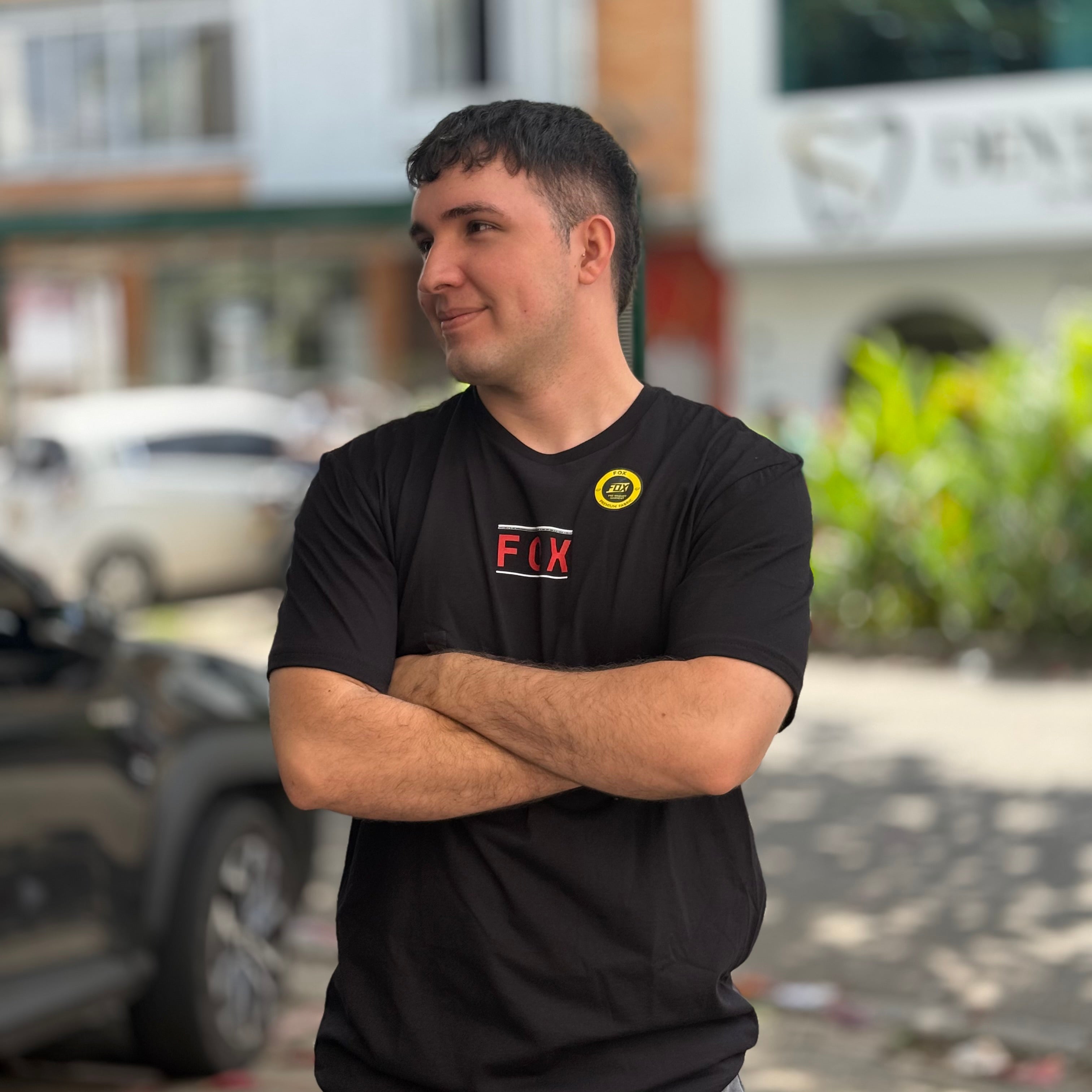 CAMISETA FOX RACE SPEC SS PREM [NEGRO]