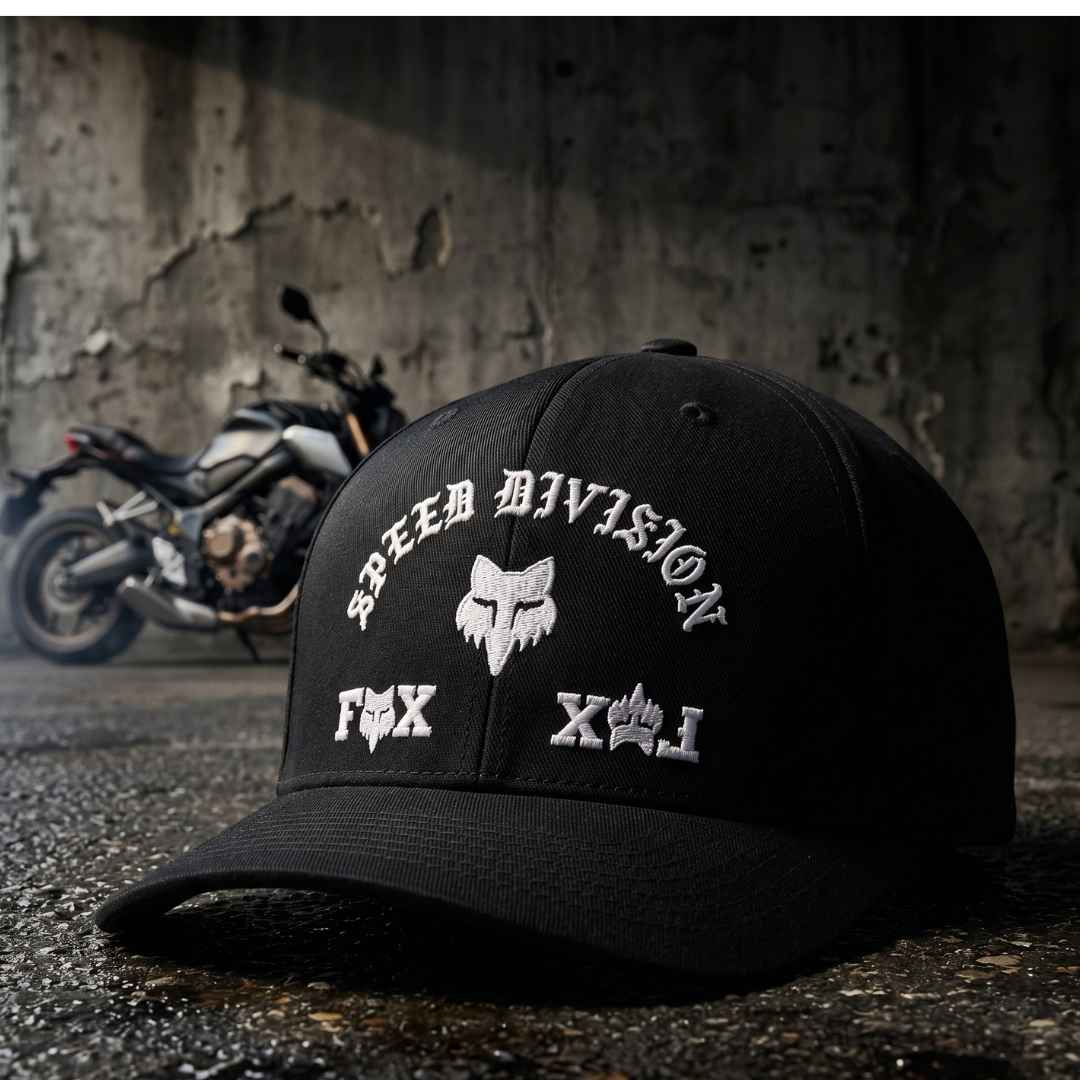 GORRA FOX ICON FLEXFIT [NEGRO]