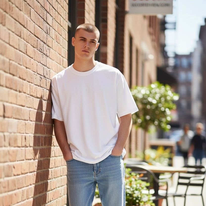 CAMISETA FOX WORDMARK OVERSIZED [BLANCO]