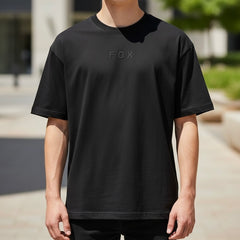 CAMISETA FOX WORDMARK OVERSIZED [NEGRO]