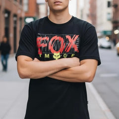 CAMISETA FOX ENERGY SS PREMIUM [NEGRO]