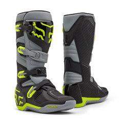 BOTAS FOX COMP [GRIS/AMARILLO NEON]
