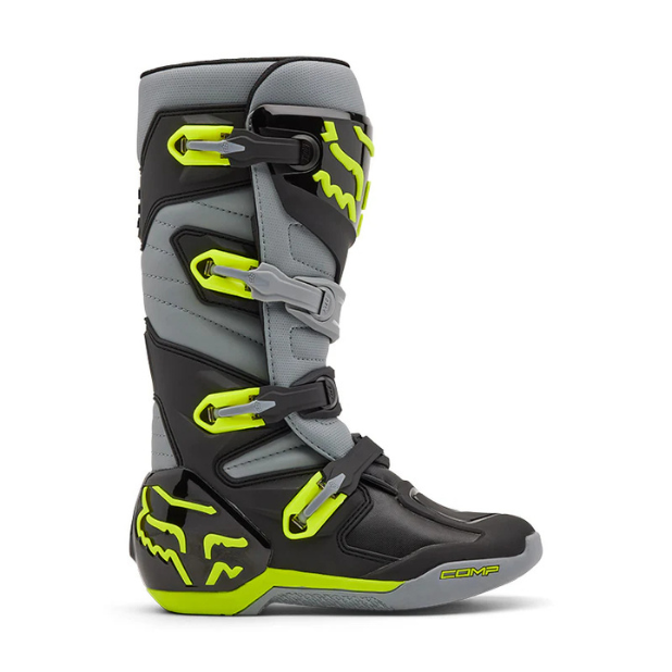 BOTAS FOX COMP [GRIS/AMARILLO NEON]