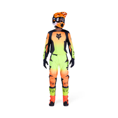 JERSEY FOX 180 SHIELD - EXTD SIZES [NARANJA/VERDE]