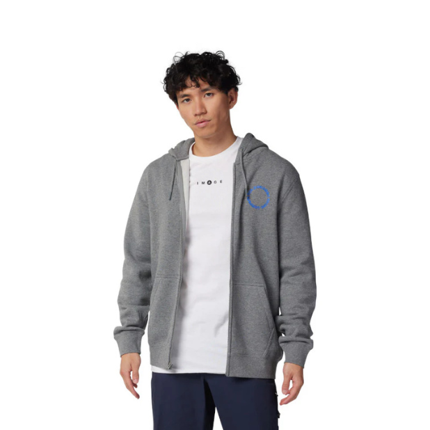 BUZO FOX NEXT LEVEL ZIP [GRIS]