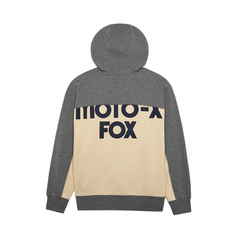 BUZO FOX MOTO X OVERSIZED [GRIS/ CREMA]