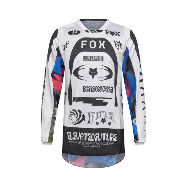 JERSEY FOX 180 IMAGE COSMO [NEGRO/BLANCO] - Todo Riders
