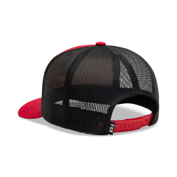 GORRA FOX RACEWEAR MESH TRUCKER [ROJO]