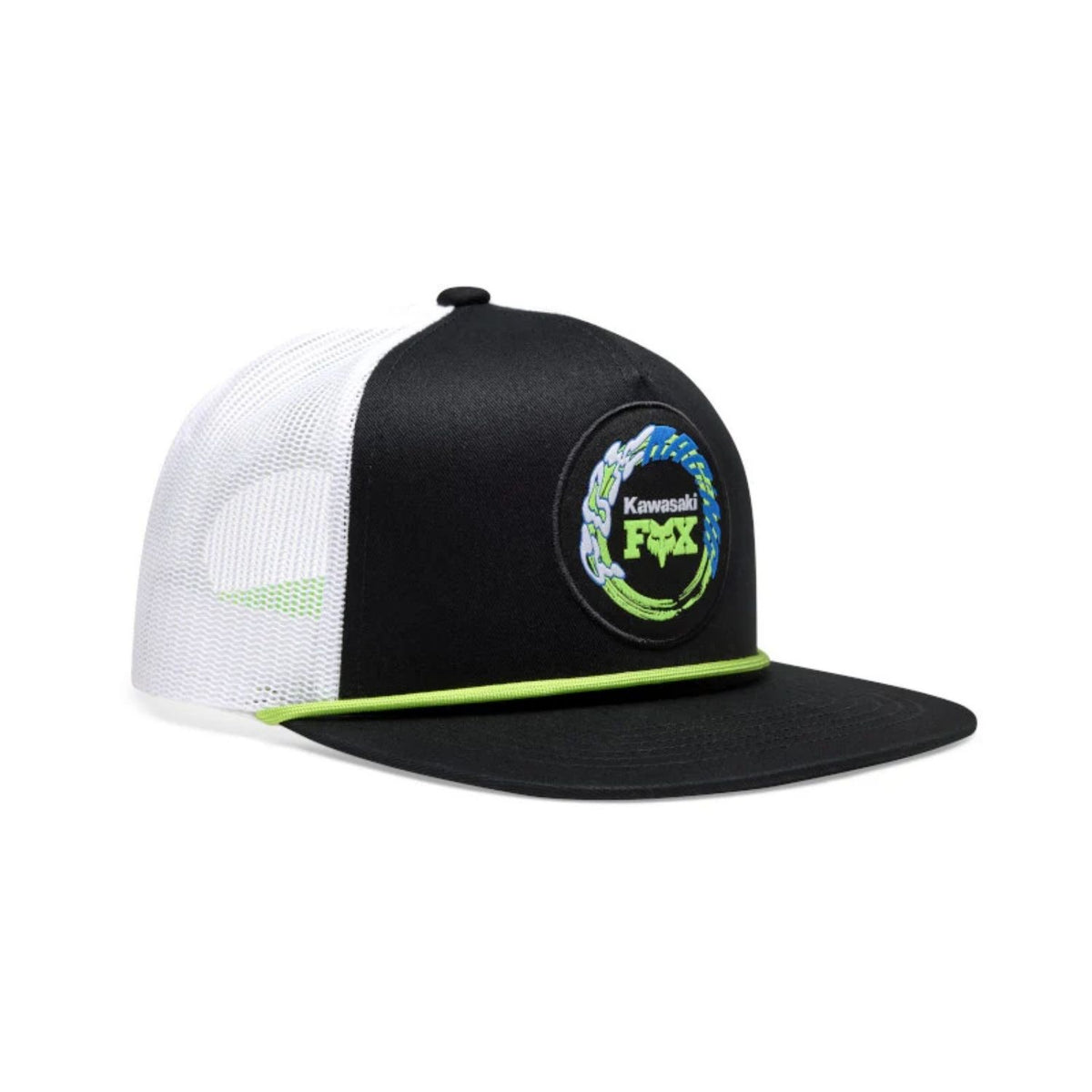 GORRA FOX KAWI SNAPBACK [NEGRO/VERDE] - Todo Riders