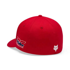 GORRA FOX X HONDA FLEXFIT [BLANCO/ROJO]