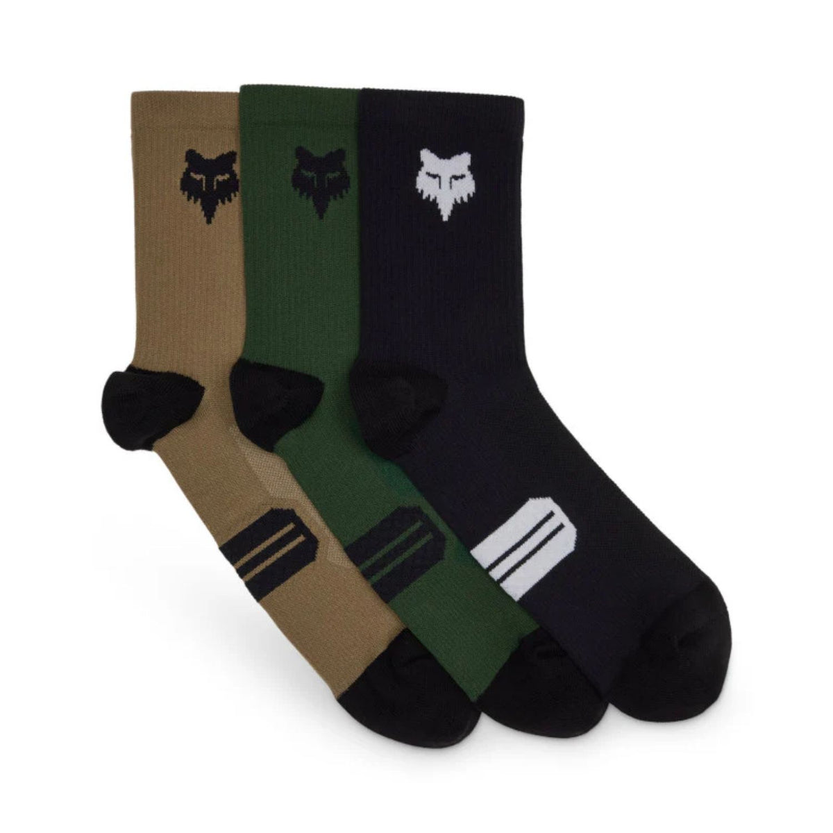 MEDIAS FOX PACK MULTI X3 [NEGRO/MARRÓN/VERDE]