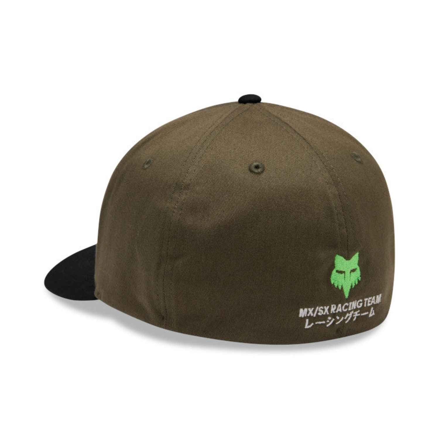GORRA FOX X KAWI FLEXFIT [VERDE]