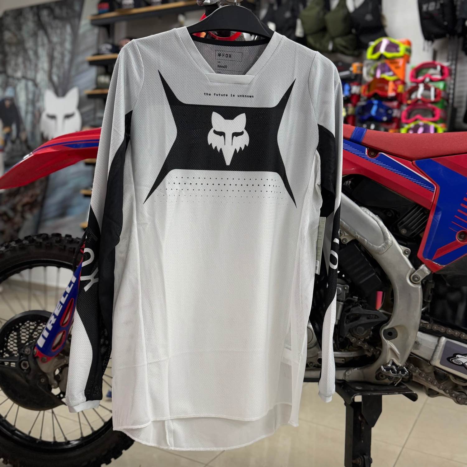 JERSEY FOX 180 AIR TAPER [GRIS/NEGRO]