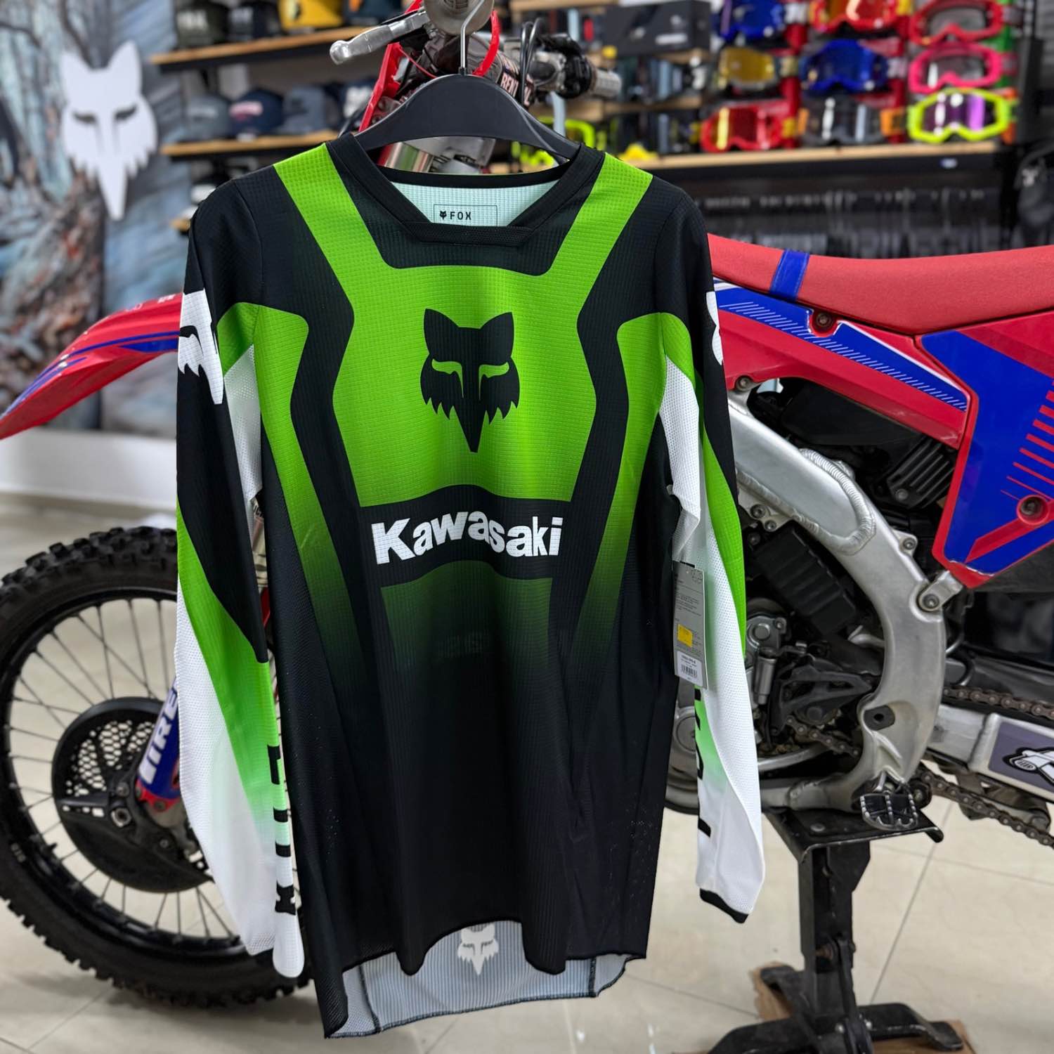 JERSEY FOX 180 KAWASAKI [VERDE]