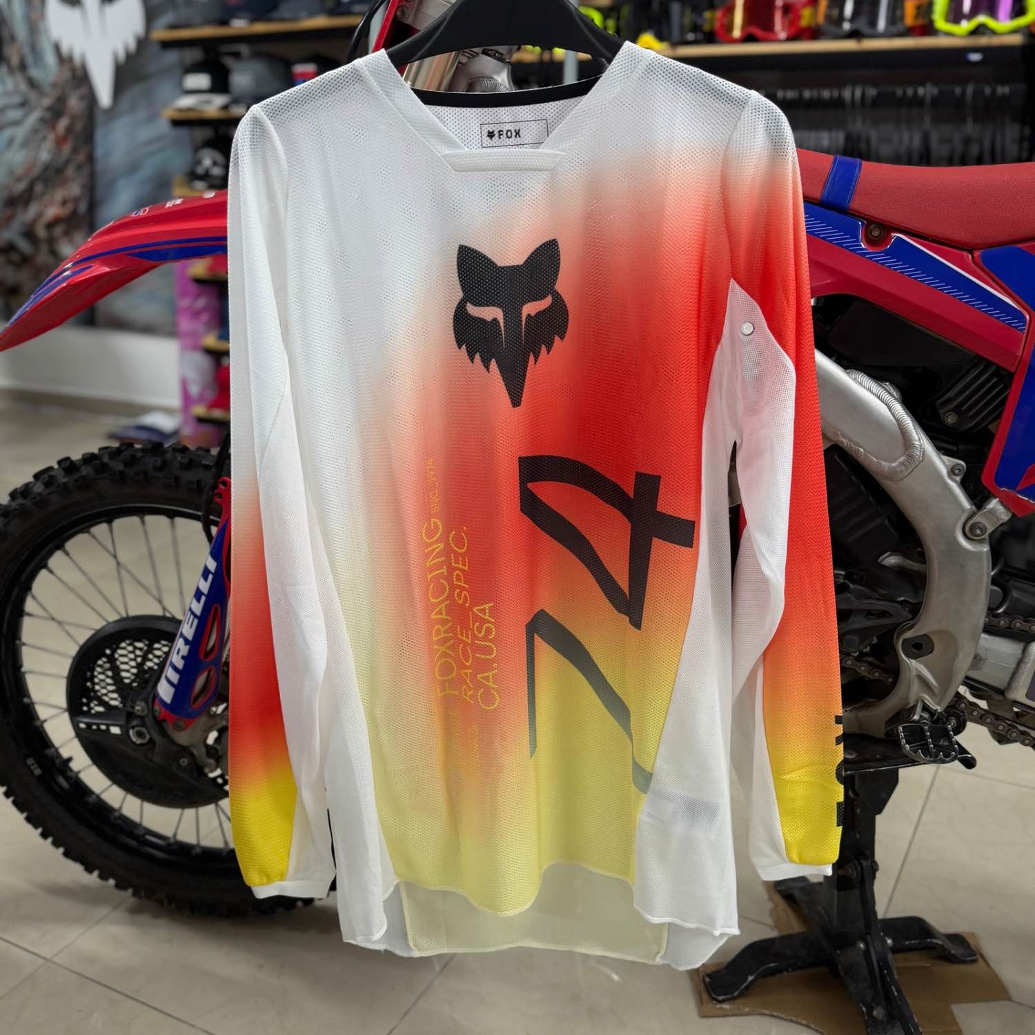 JERSEY FOX 180 AIR HAZE [BLANCO]
