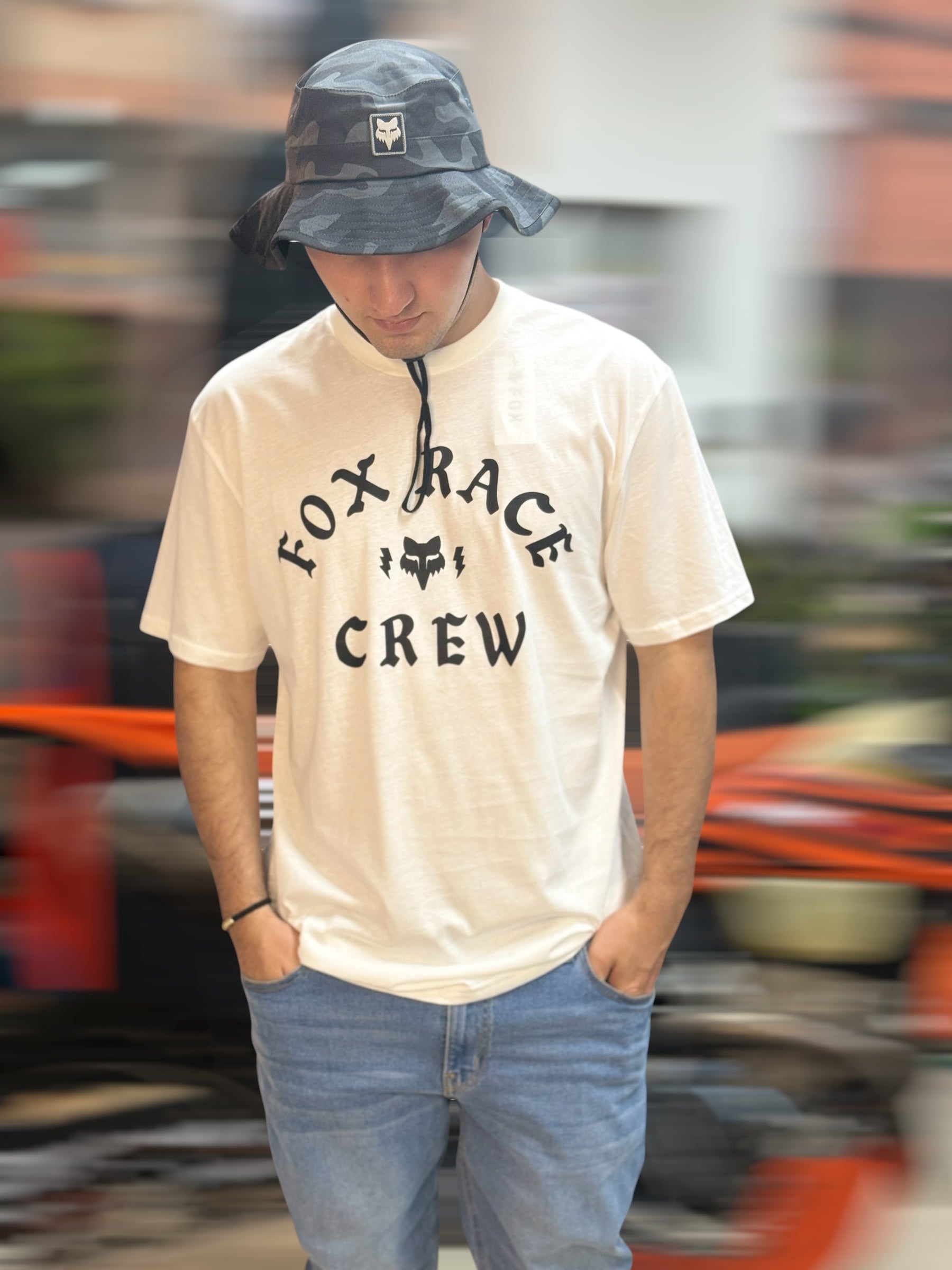 CAMISETA FOX HERITAGE SS PREMIUM [BLANCO]